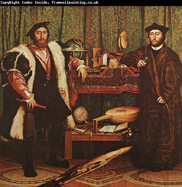 Hans Holbein The Ambassadors